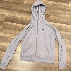 UA MED Light PURPLE Full-Zip Hoodie